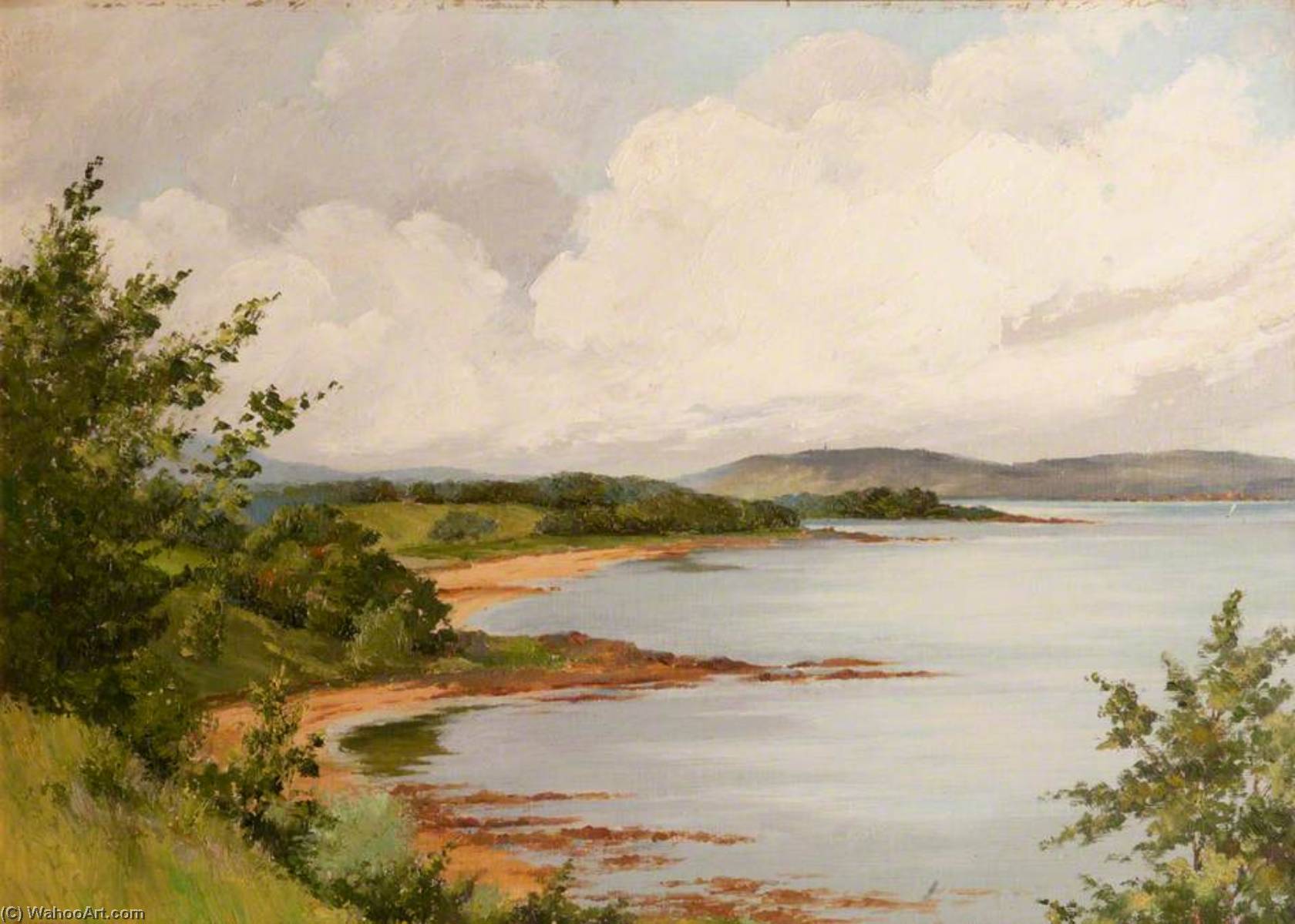 Belfast Lough From Carnalea Hill — Robert John Woods