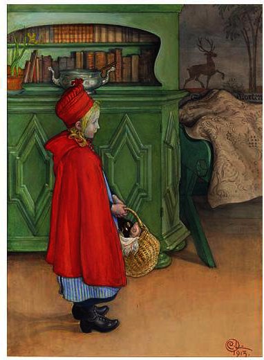 Red Riding Hood — Carl Larsson