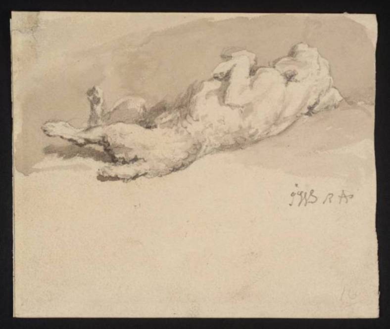 James Ward A Dog Lying Down — James Ward