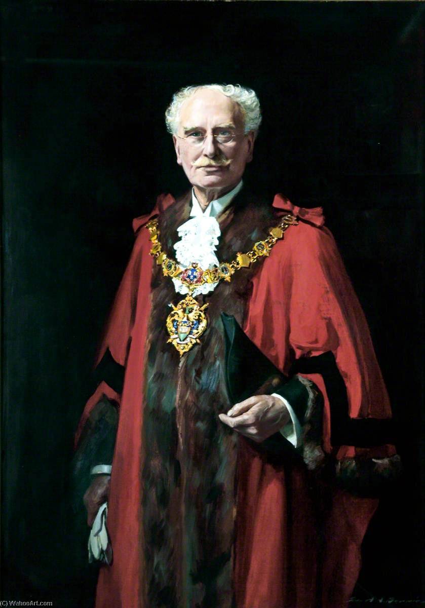 Alderman Frank F. Scott, Mayor Of Wallasey — John Archibald Alexander Berrie