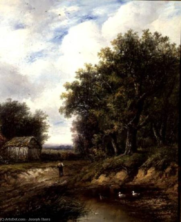 The Path By The Pond — Joseph Thors