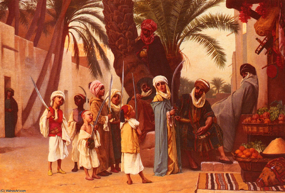 A Tale Of 1001 Nights — Gustave Clarence Rodolphe Boulanger