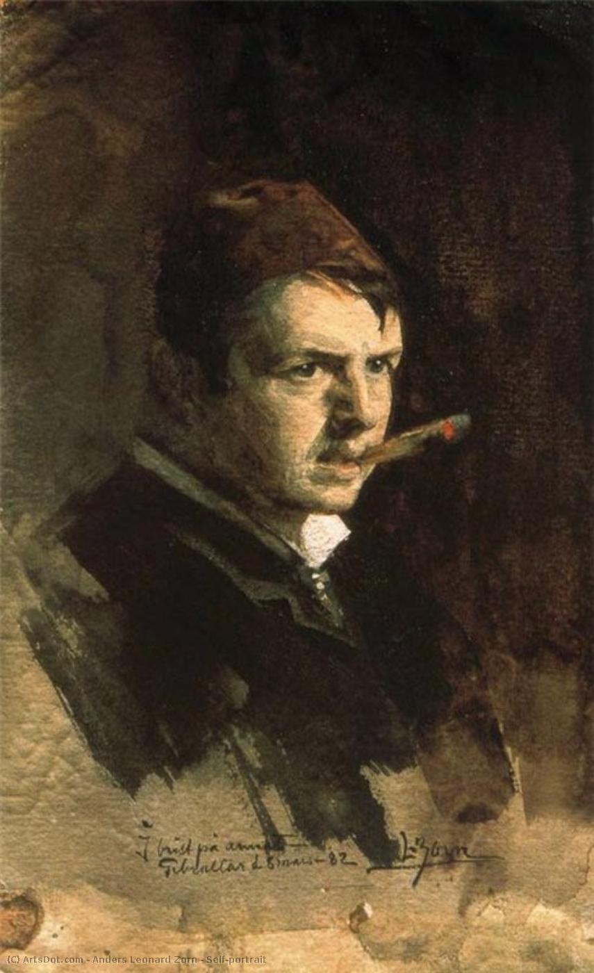 Self-portrait — Anders Leonard Zorn