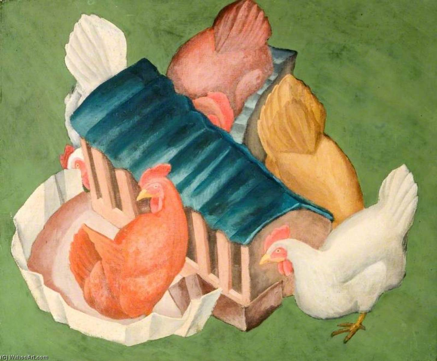Hens — Elsie Barling