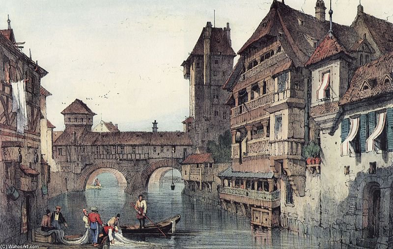 Nuremberg Executioner Tower Water Tower — Samuel Prout