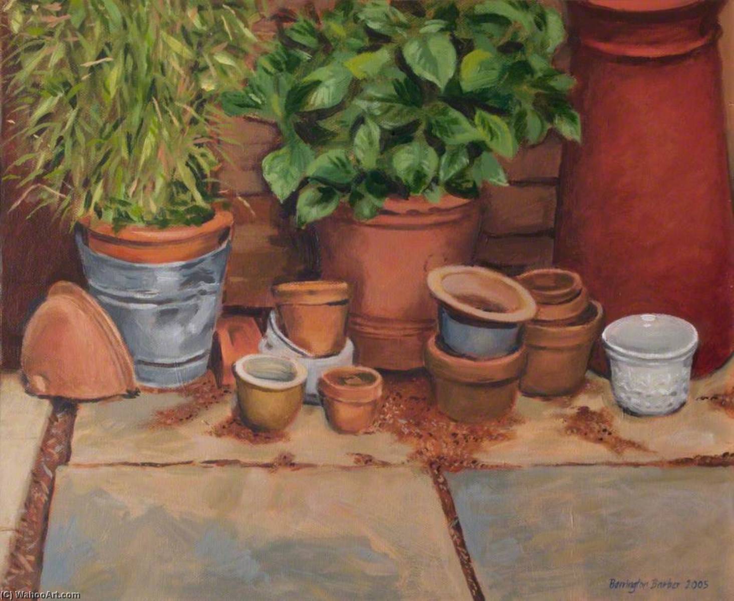 Garden Pots — Barrington Barber