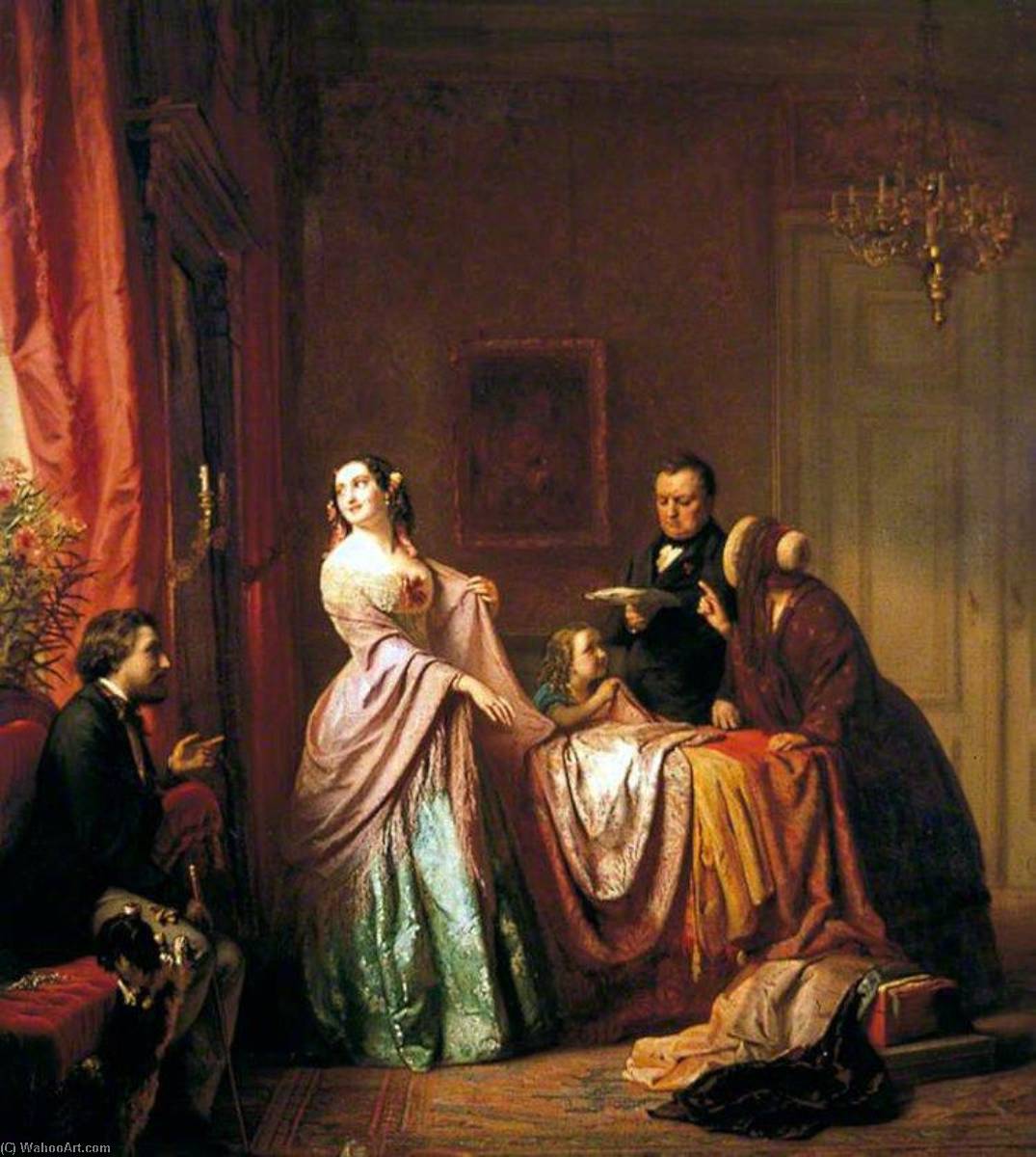 The Lady Of Fashion — Josephus Laurentius Dyckmans