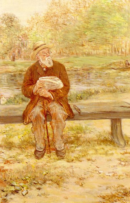 The Little French Annuitant — Jean-françois Raffaelli