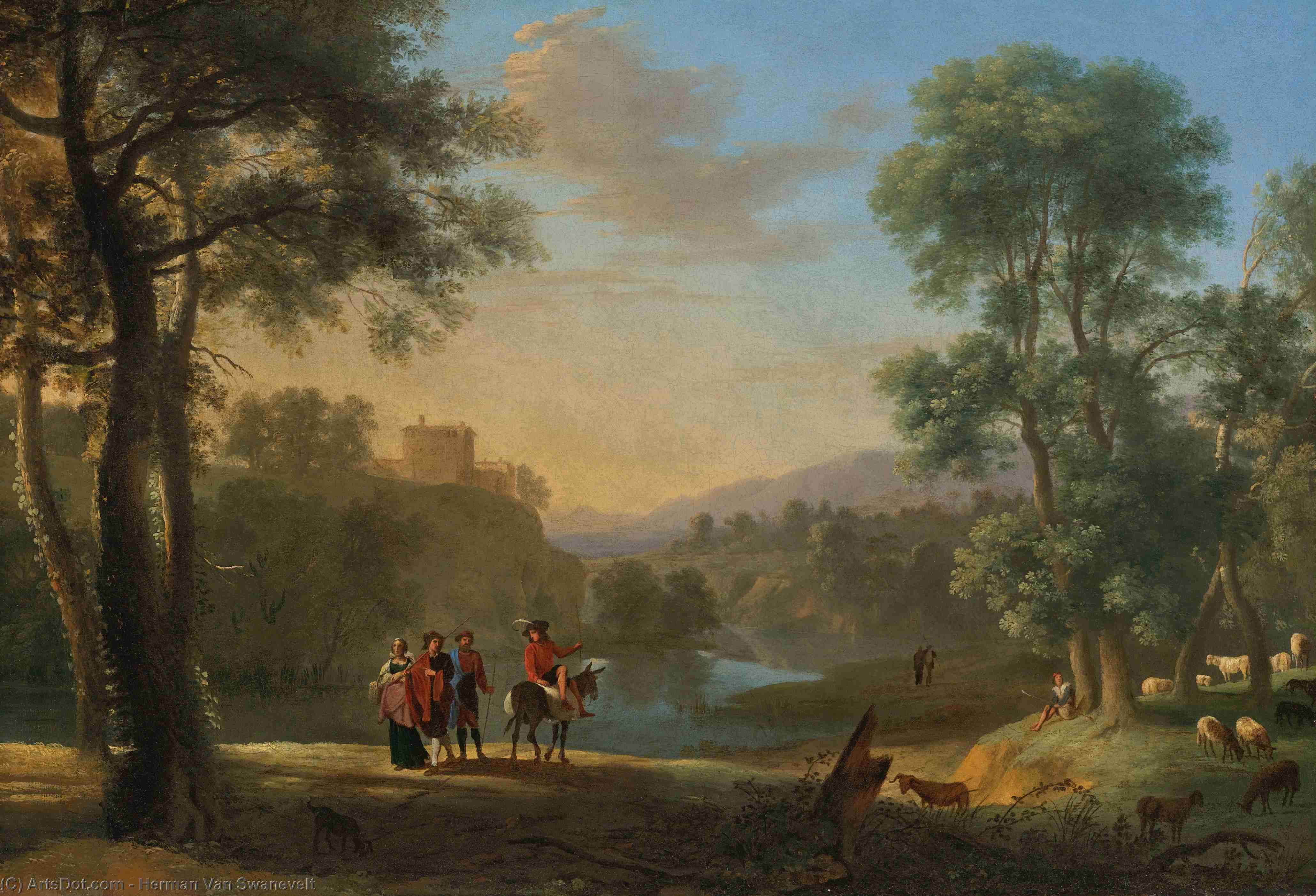 Classical Landscape — Герман Ван Сванеvelt
