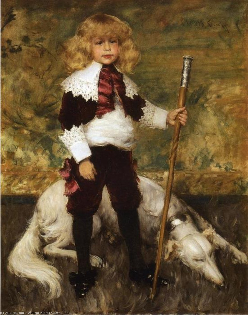 Portrait Of James Rapelje Howell — William Merritt Chase