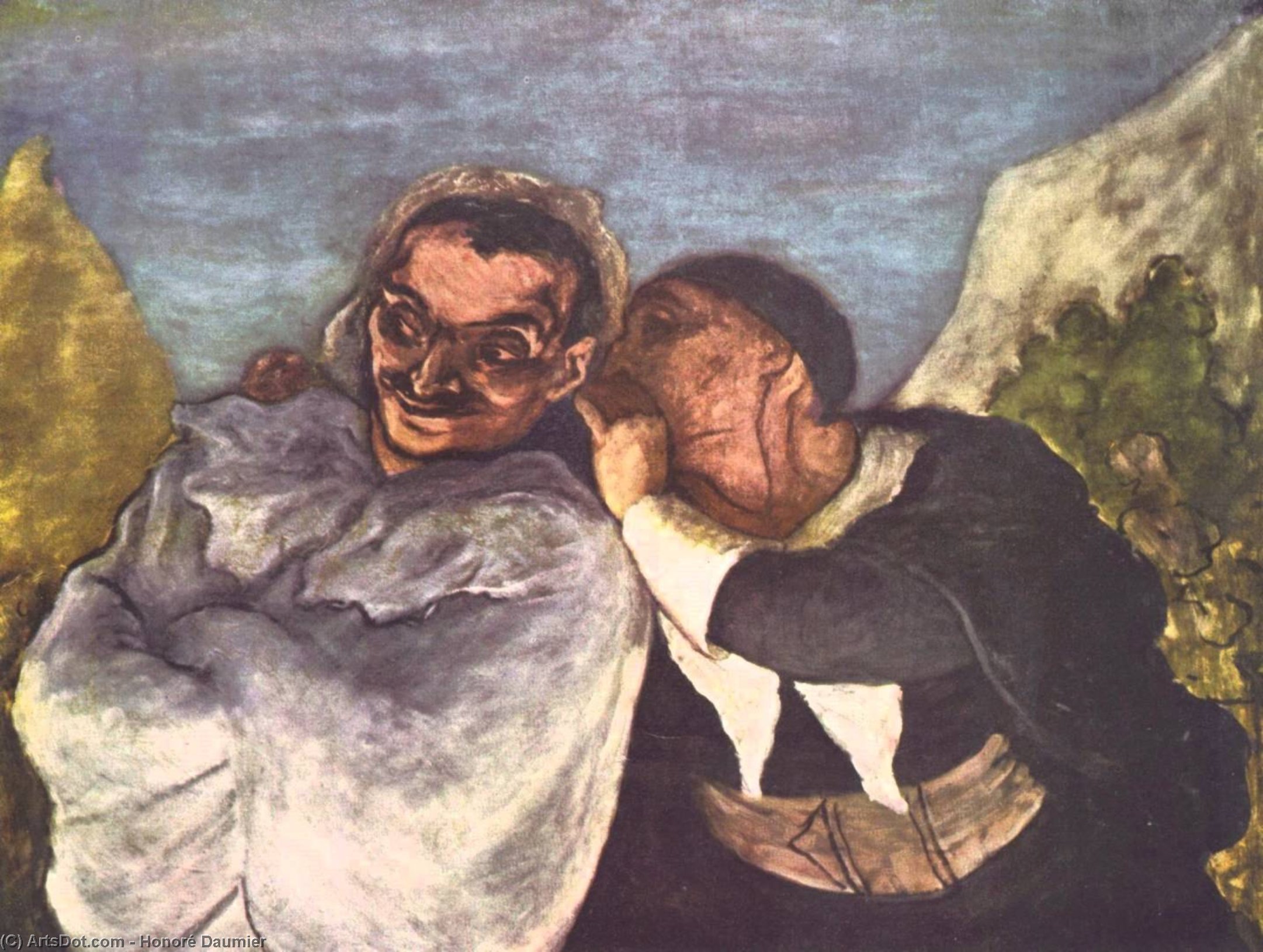 Crispin And Scapin — Оноре Дамир