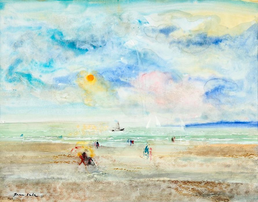 The Beach At Normandy — Emilio Grau Sala