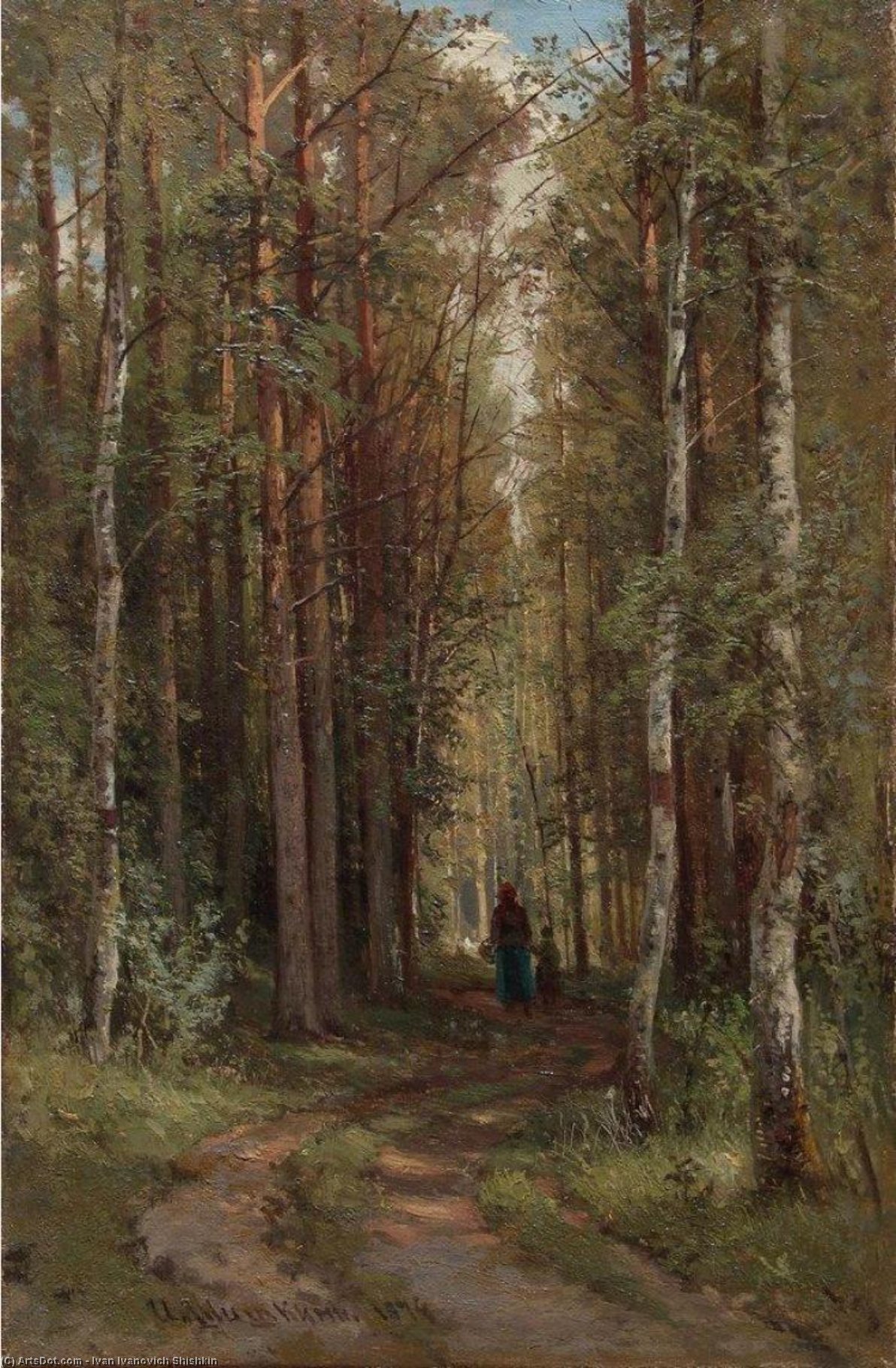 Forest Landscape — Иван Шишкин