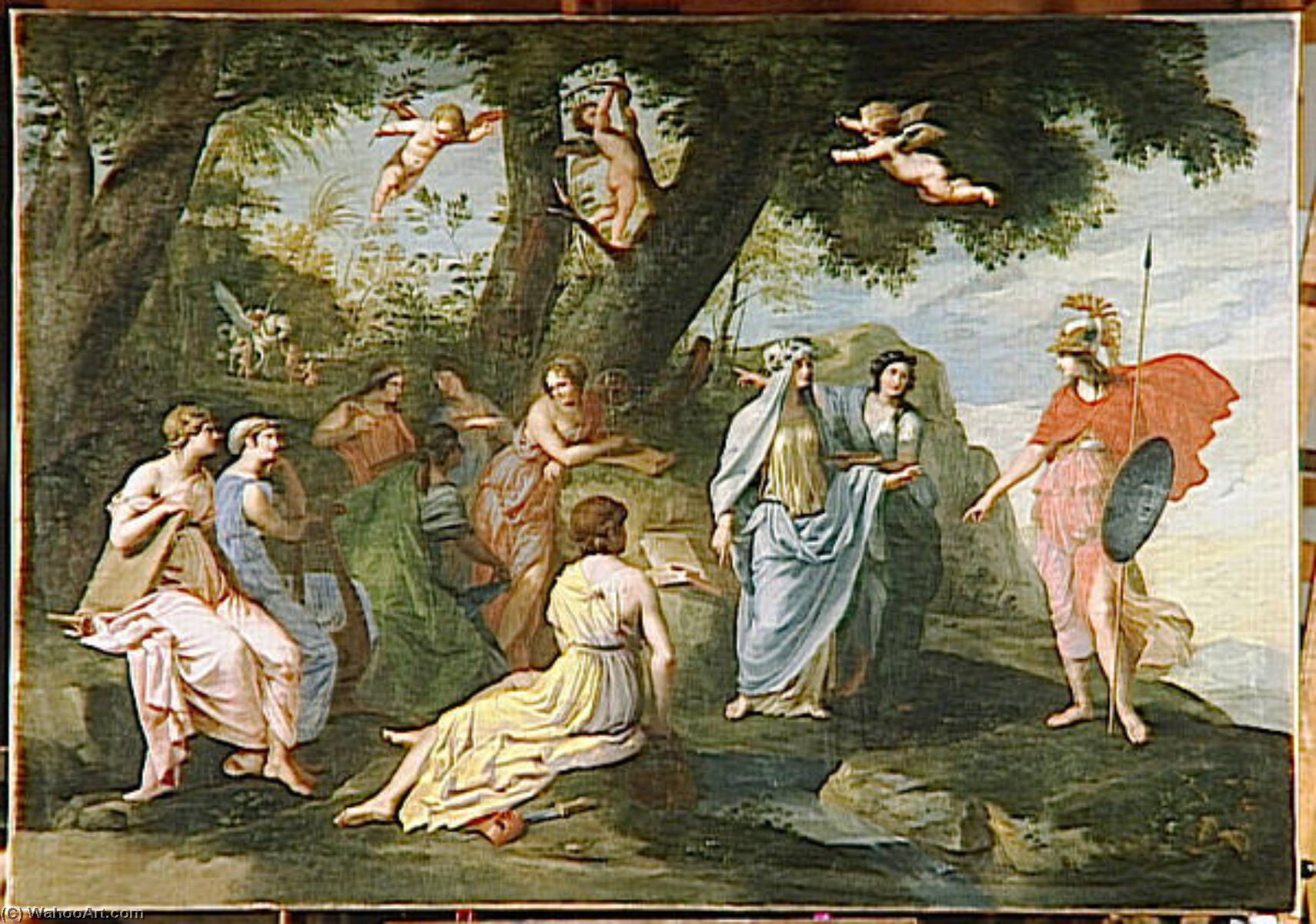 Minerve Chez Les Muses — Jacques De Stella