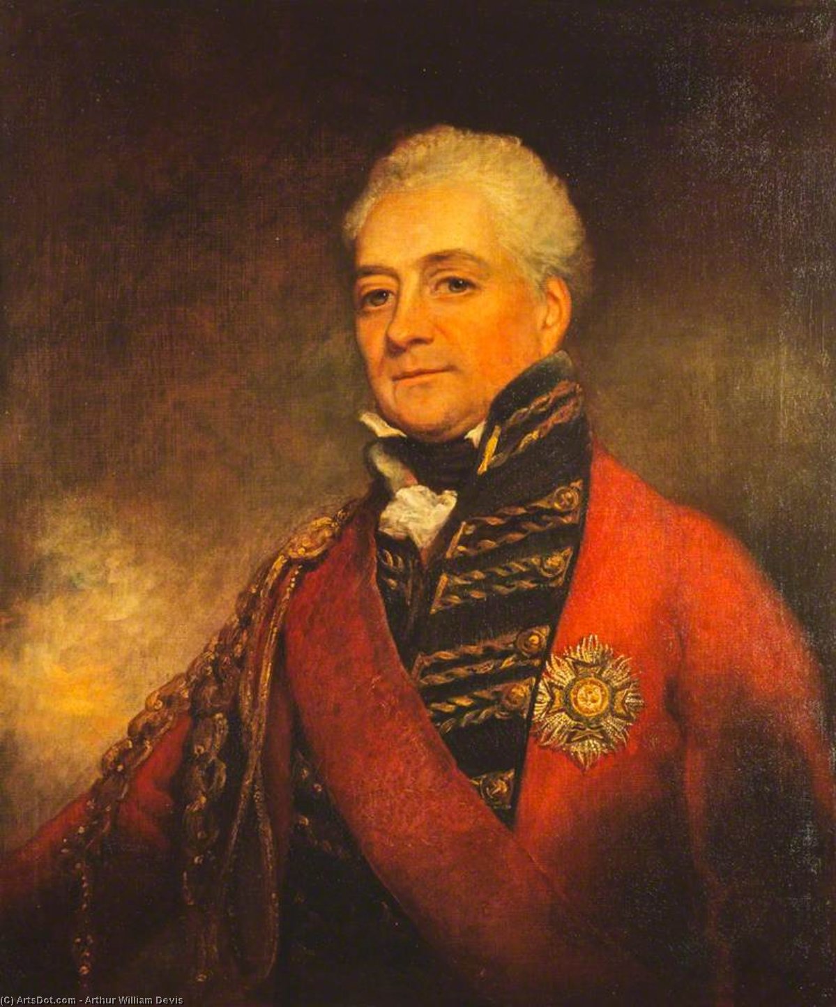 Major-general Sir David Ochterlony — Artur Vilijam Devis