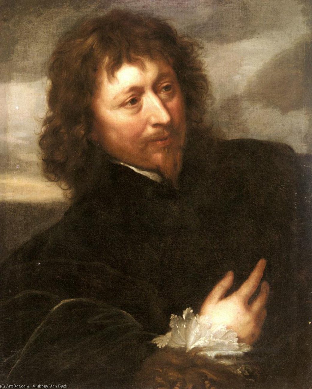 Sir Anthony Van Portrait Of Endymion Porter — Sir Anthony Van Dyck