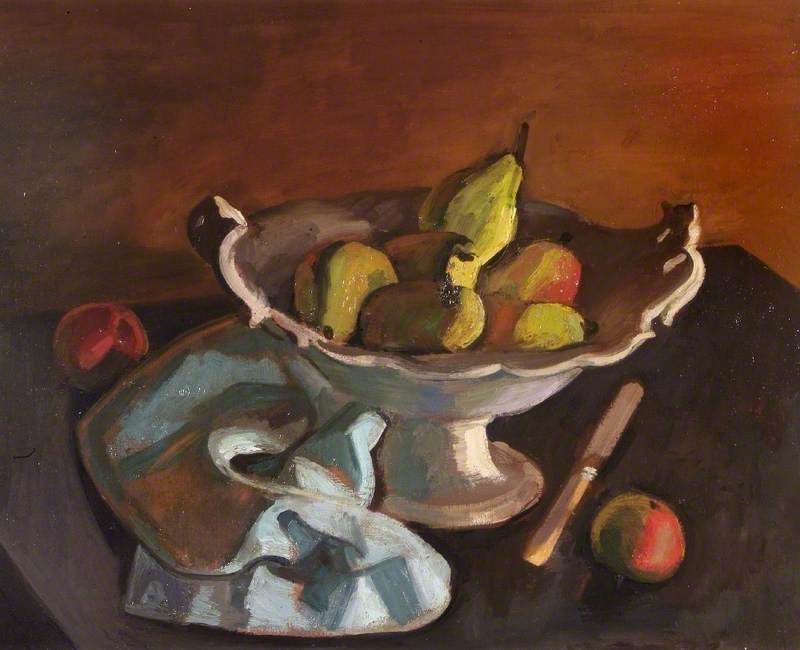 Pears In A Bowl — Bernard Meninsky