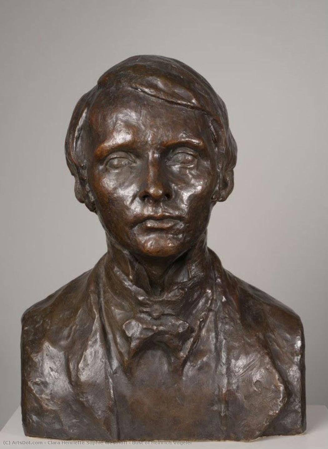 Bust Of Heinrich Vogeler — Clara Henriette Sophie Westhoff