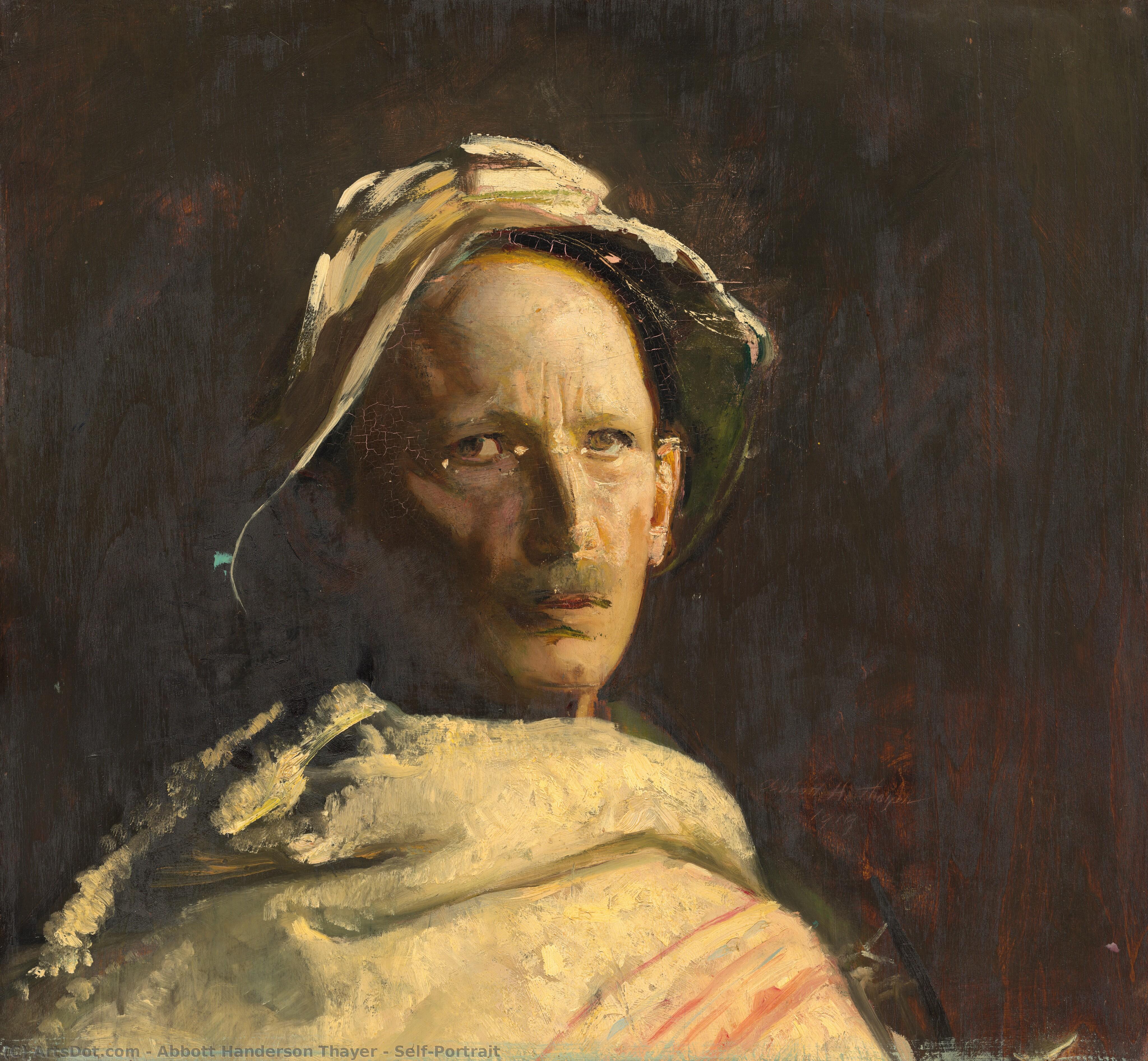 Self-portrait — А́бботт Хендерсон Тейер