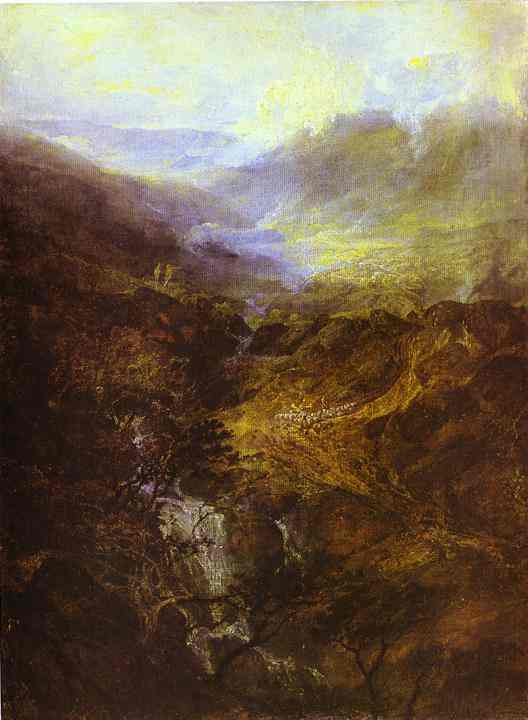 Morning Amongst The Coniston Fells, Cumberland — Joseph Mallord William Turner