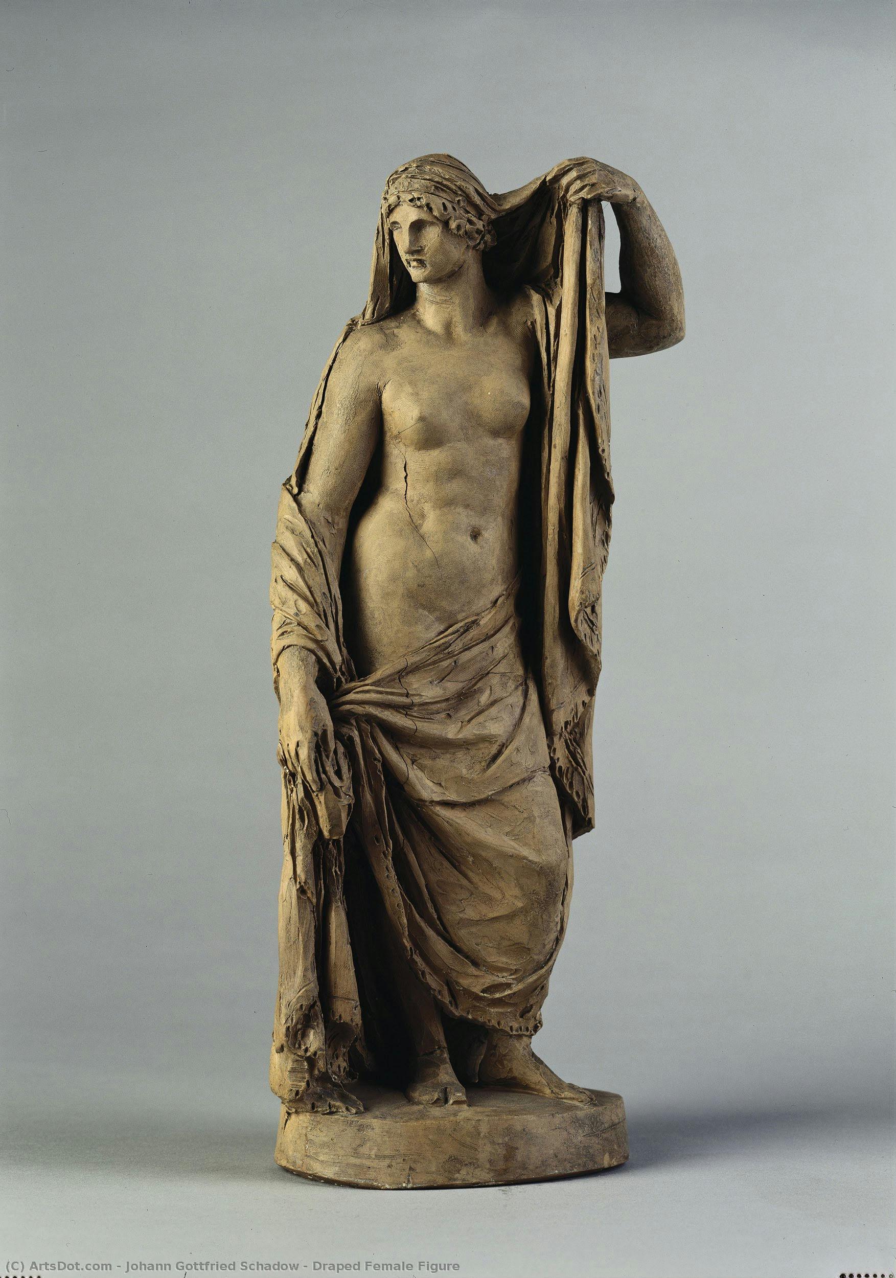 Draped Female Figure — Иоганн Готтфрид Шадов