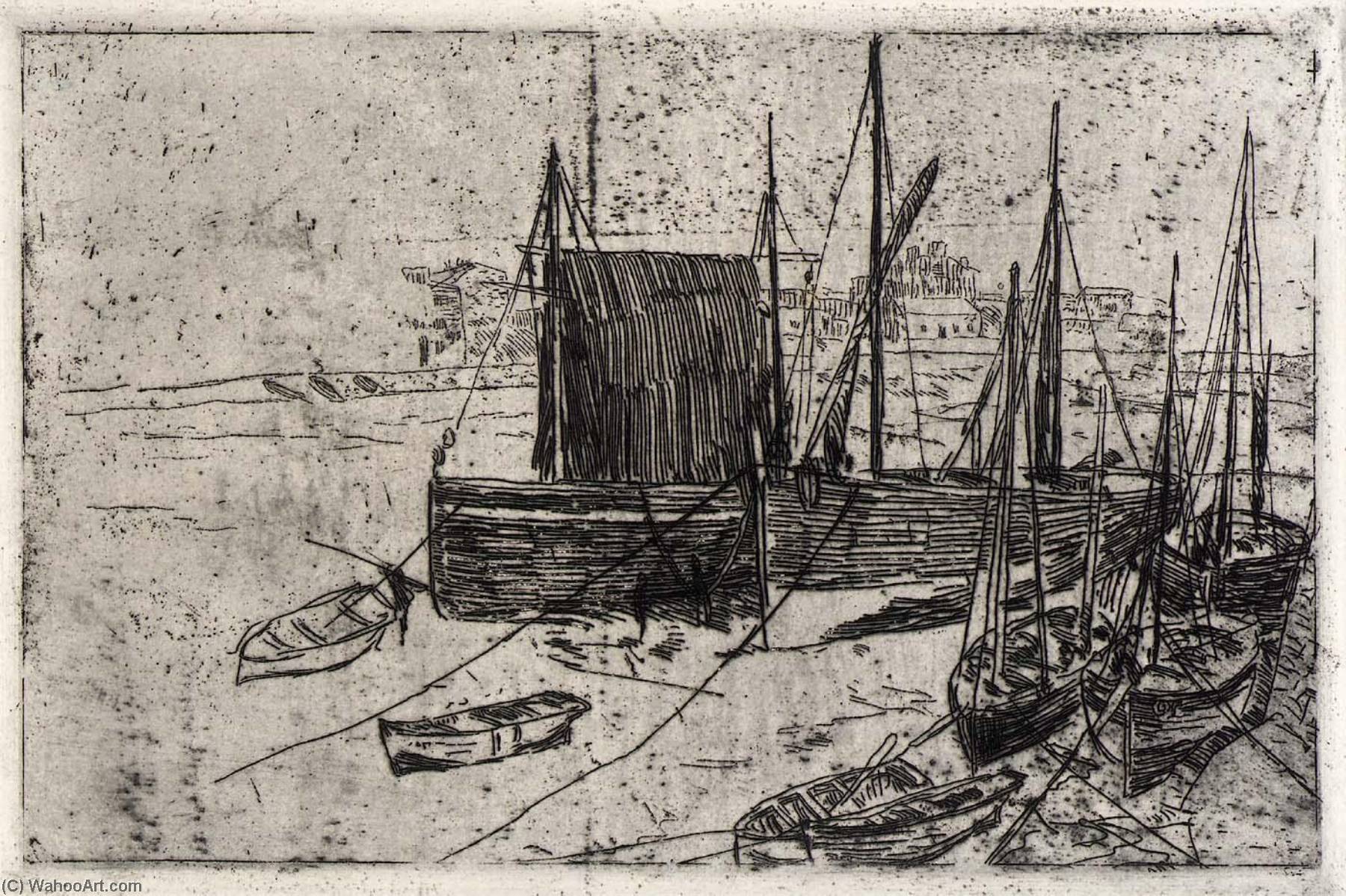 Boats At Port Erin Isle Of Man — Julian Alden Weir