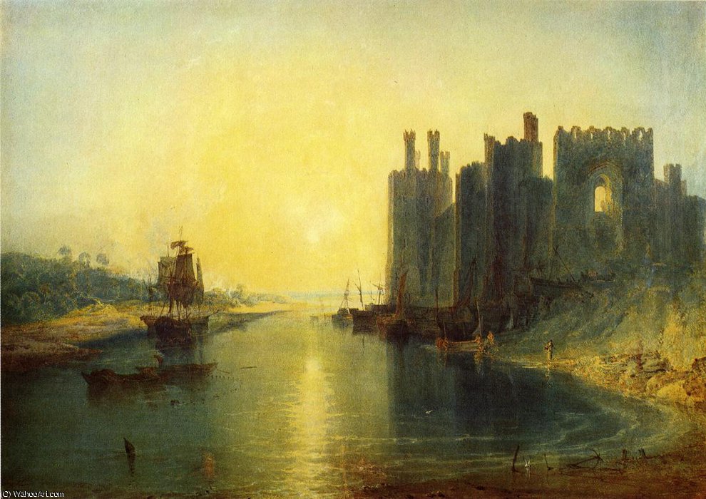 Caernarvon Castle — Јозеф Турнер