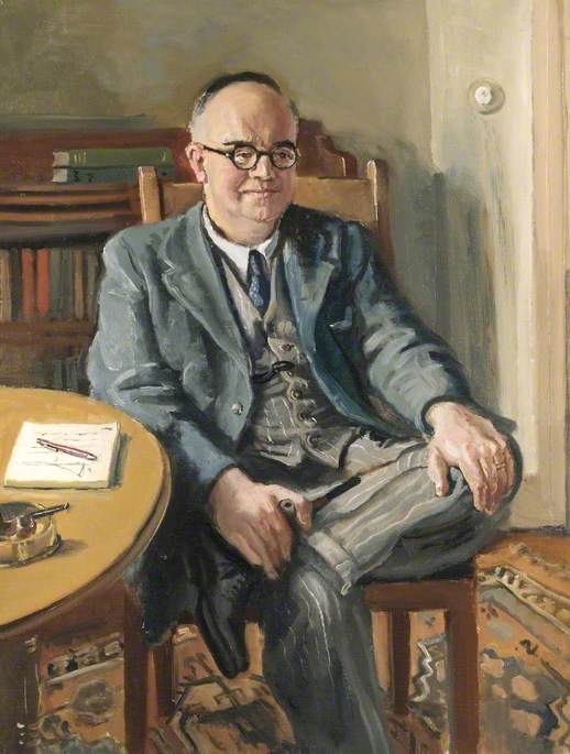 Dr R. E. Stradling (1891–1952), Cb, Md, Frs, Chief Scientific Adviser On Research And Experiments To The Ministry Of Home Security — Rodney Joseph Burn