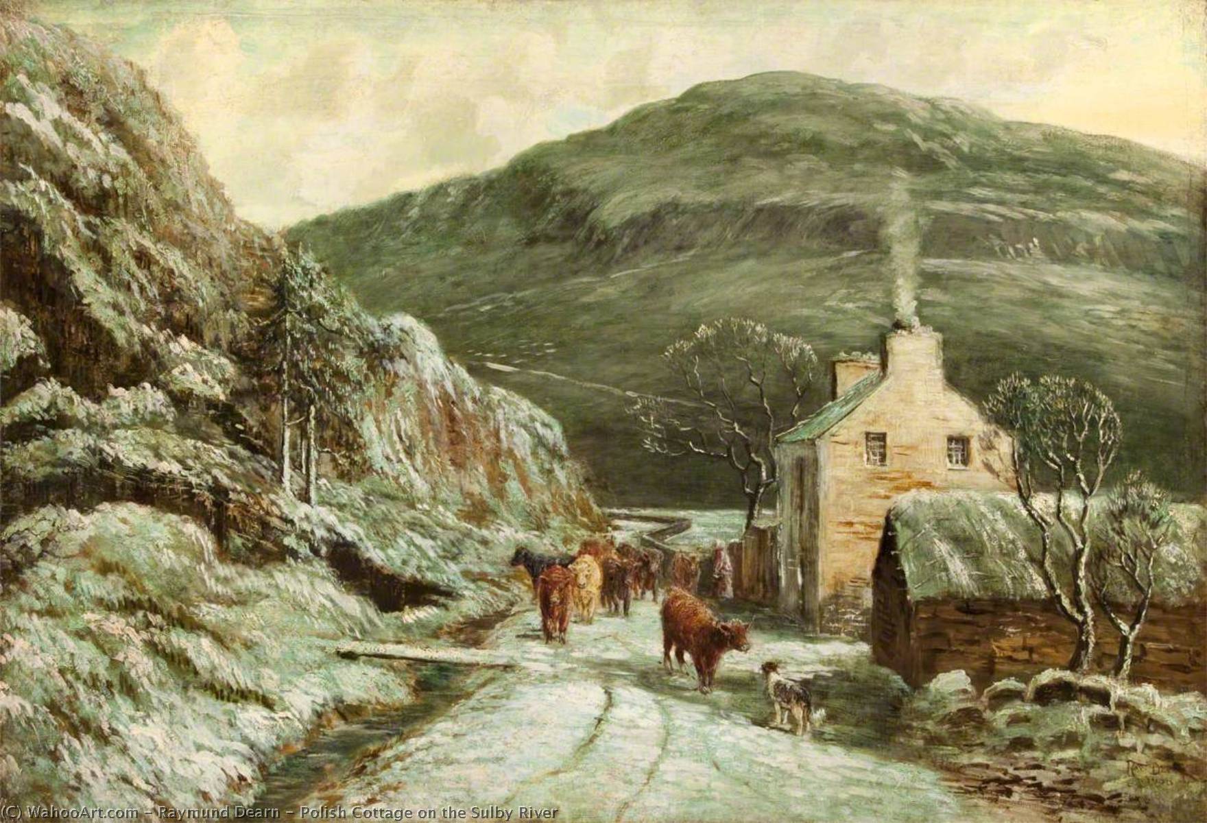 Polish Cottage On The Sulby River — Raymund Dearn