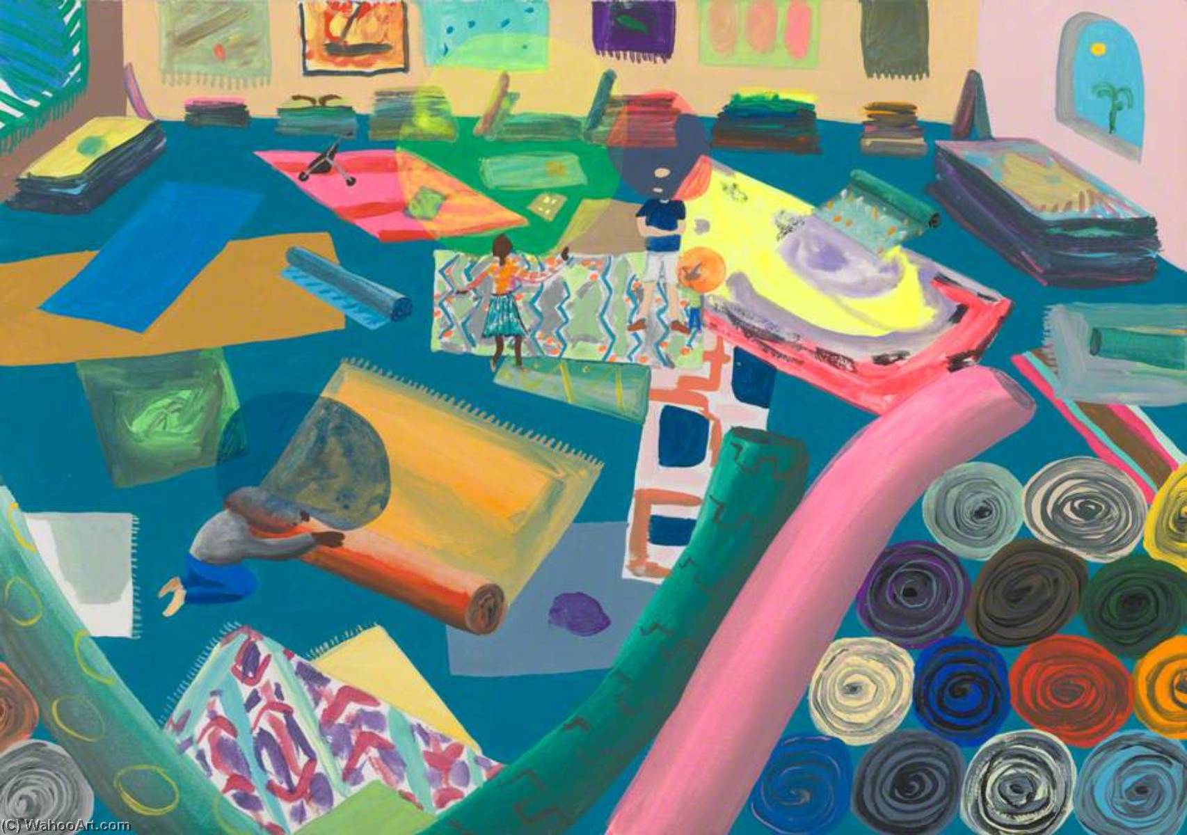 Rolled Carpets — Peter Mcdonald