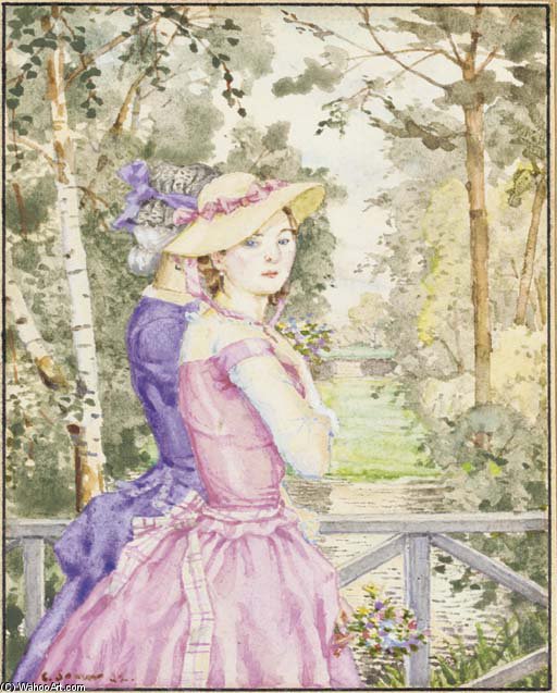 Two Ladies In The Country — Konstantin Andreevic Somov