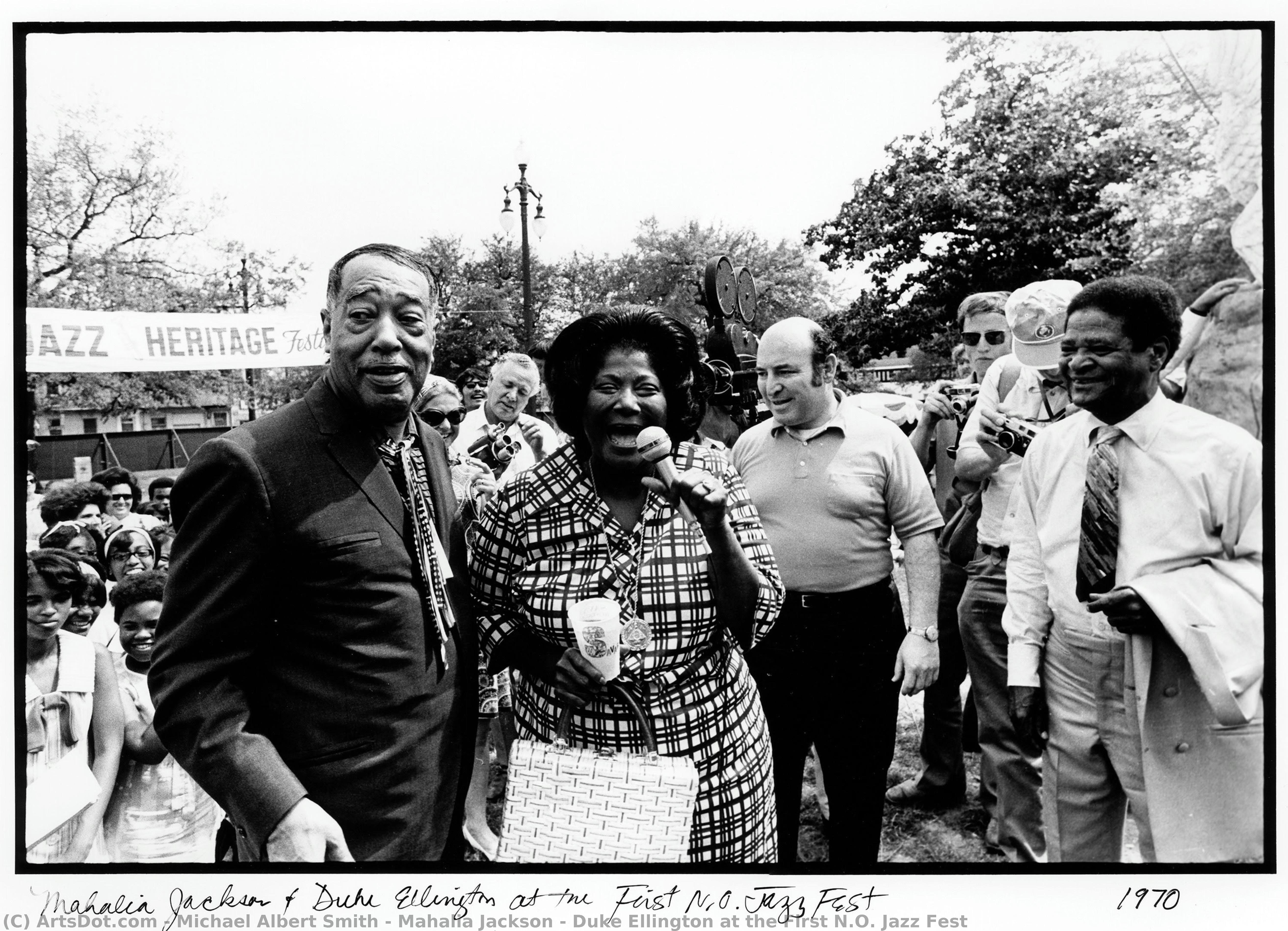 Mahalia Jackson & Duke Ellington At The First N.o. Jazz Fest — Michael Albert Smith