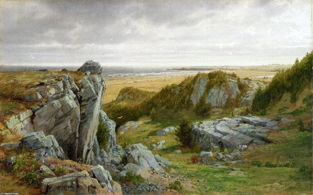 Near Parsdise, Newport — William Trost Richards