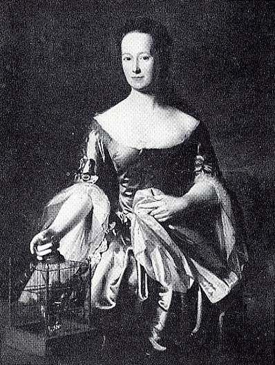Mrs. Metcalf Bowler (anne Fairchild), (painting) — John Singleton Copley