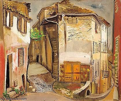 French Provincial Town — Boris Dmitrievich Grigoriev