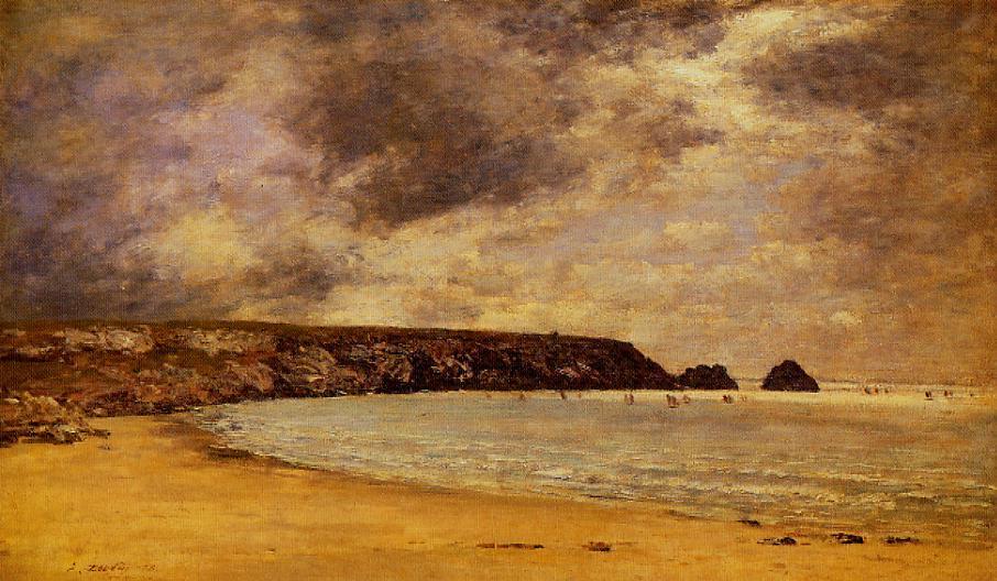 Camaret, The Bay — Eugène Louis Boudin