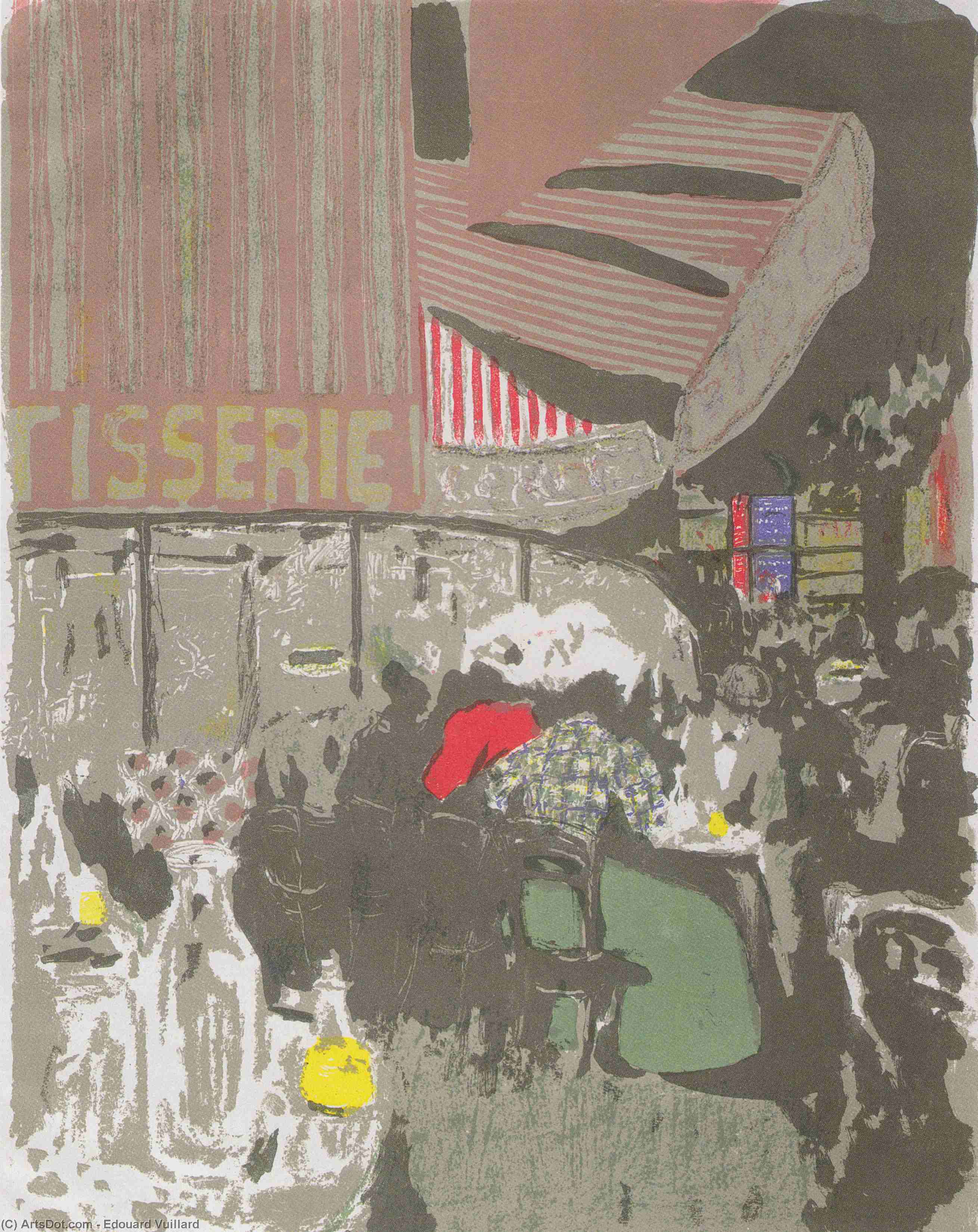 The Cake Shop — Jean-édouard Vuillard