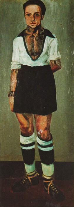 Portrait Of Jaume Miravidles As A Footballer — Salvador Dalí