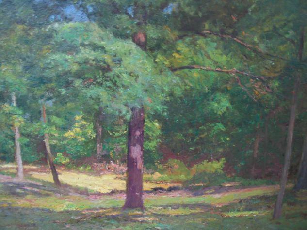 Woodland Scene (forest Interior) — Theodore Clement Steele