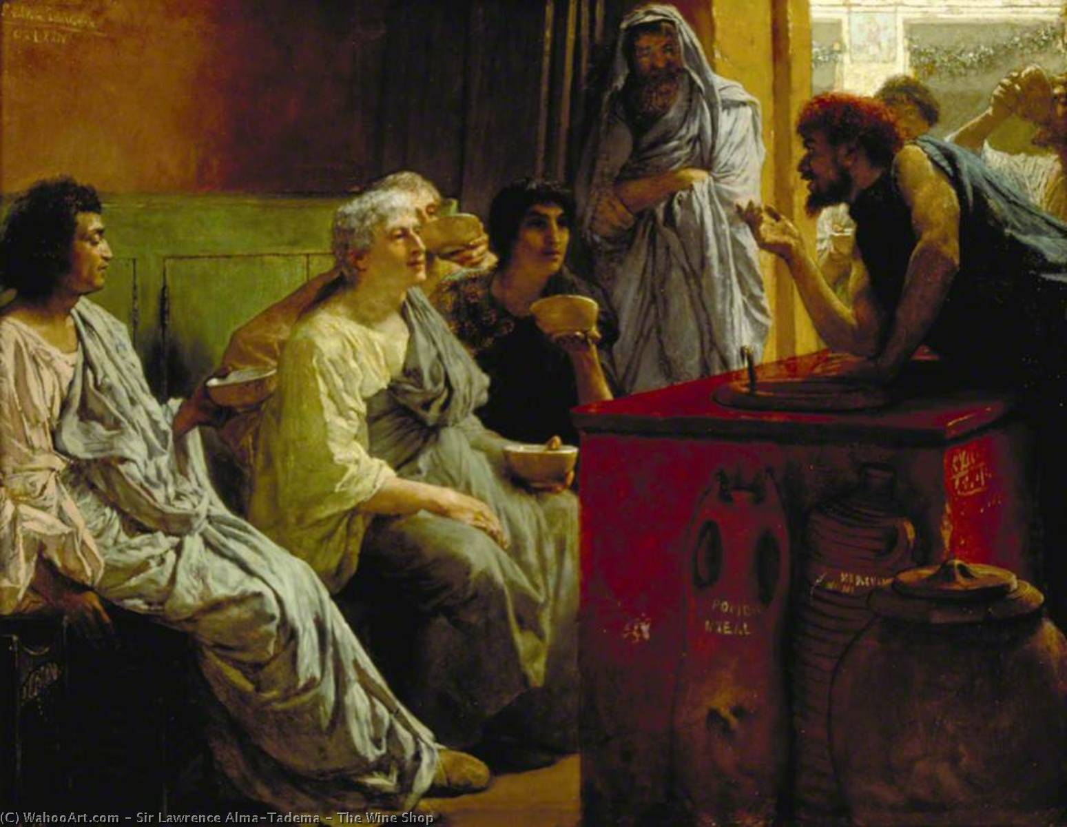 Das Weinhaus — Lourens Alma Tadema