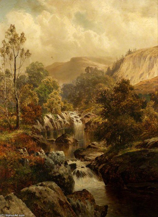 View Near Aberystwyth — William Henry Mander