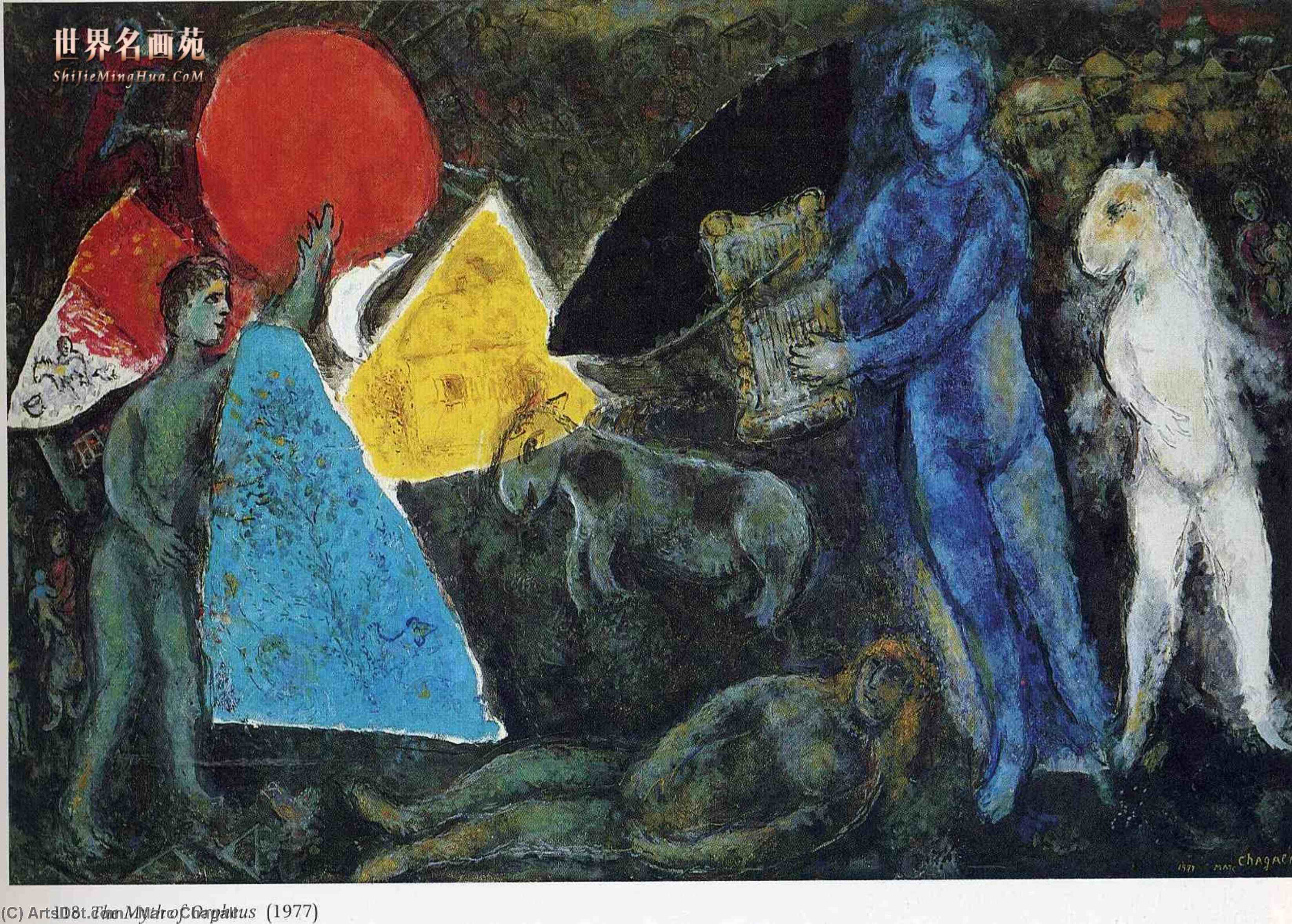 The Myth Of Orpheus — Marc Chagall