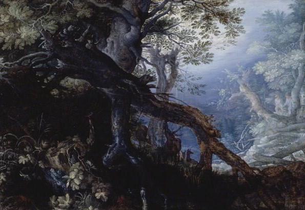 Forest With Deer — Roelant Savery