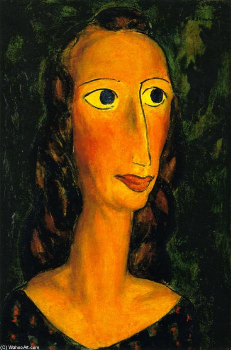 Head Of A Girl — Alfred Henry Maurer