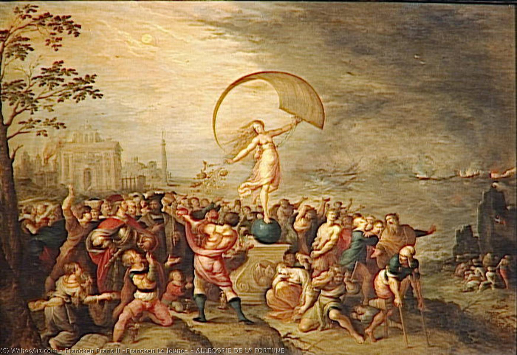 Allegorie De La Fortune — Francken Frans Ii (francken Le Jeune)