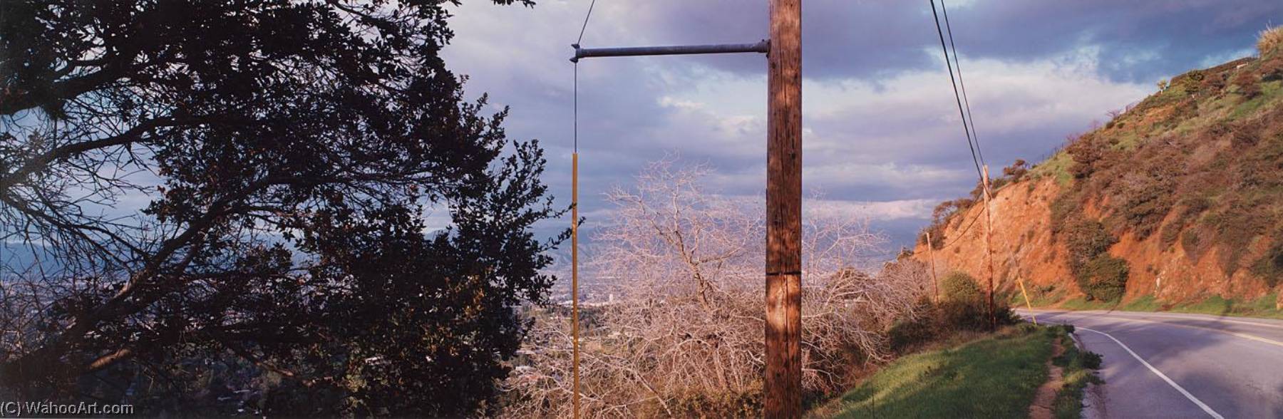Mulholland Drive Near Dry Creek Cold Canyon Road, Los Angeles, California — Karen Halverson