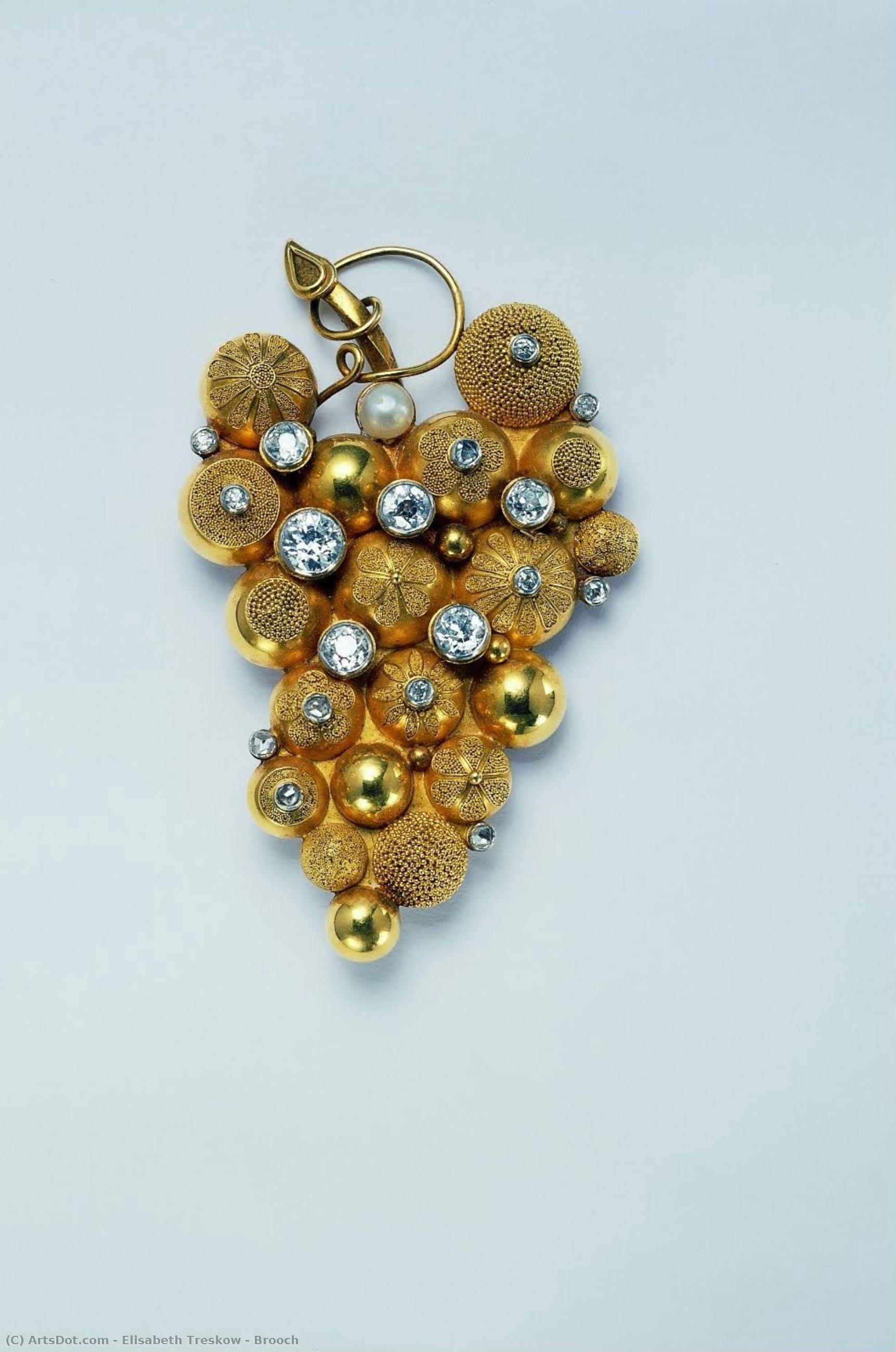 Brooch — Elisabeth Treskow