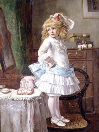 The New Party Frock — Edwin Thomas Roberts