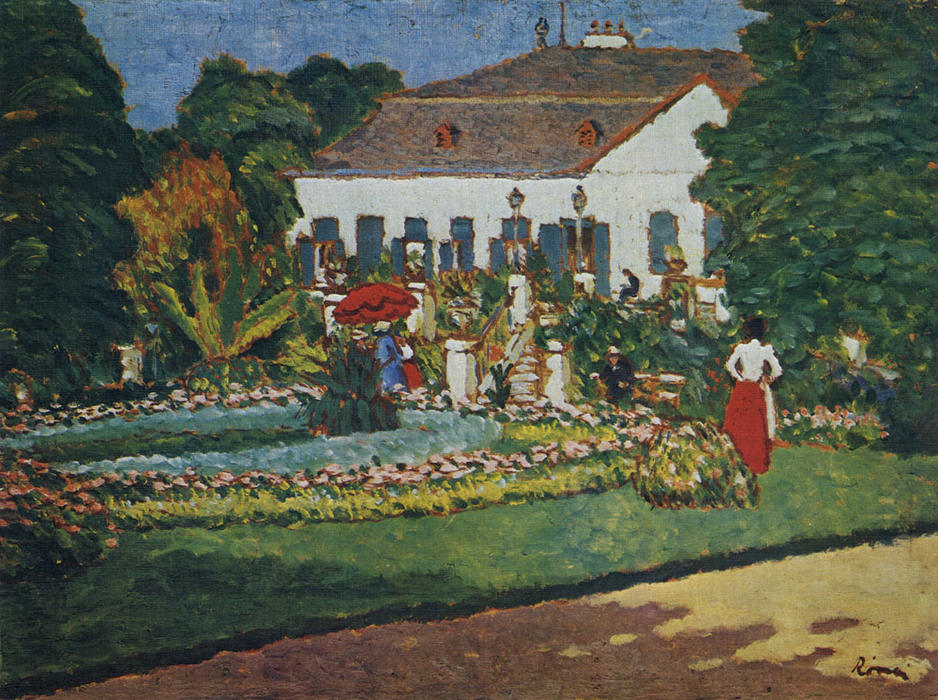 Castle In Körtvelyes — József Rippl-rónai