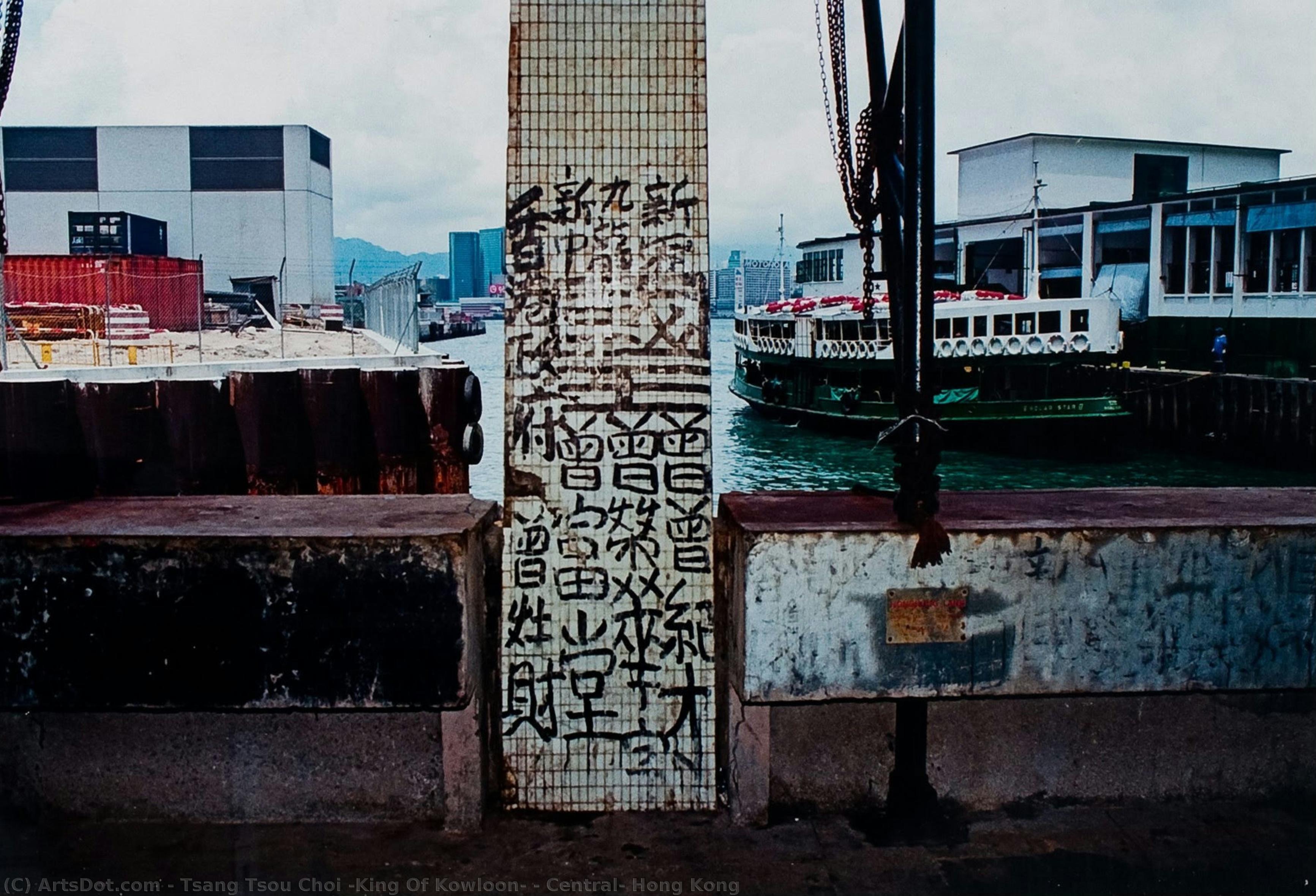 Central, Hong Kong — Tsang Tsou Choi (king Of Kowloon)